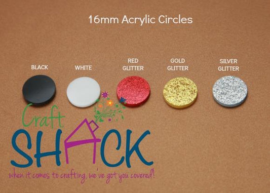 16mm Acrylic Circles CLEARANCE