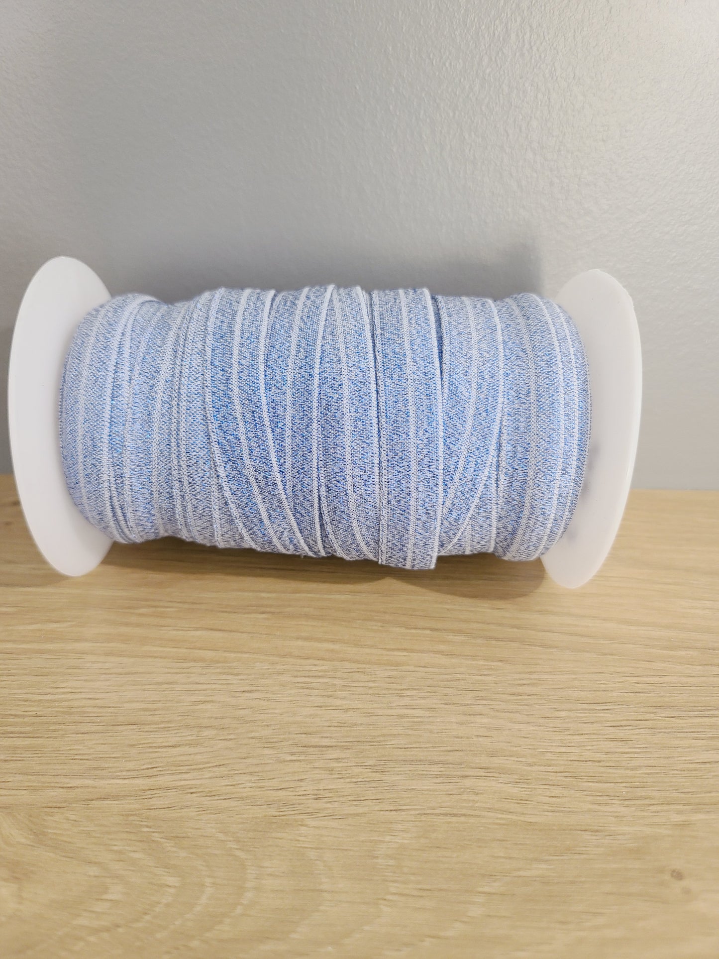 5/8" Glimmer Fold Over Elastic (sold by the yard)