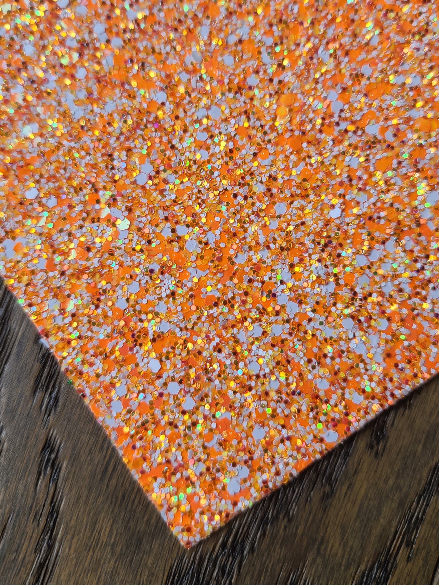 Fall Candy Chunky Glitter Faux Leather