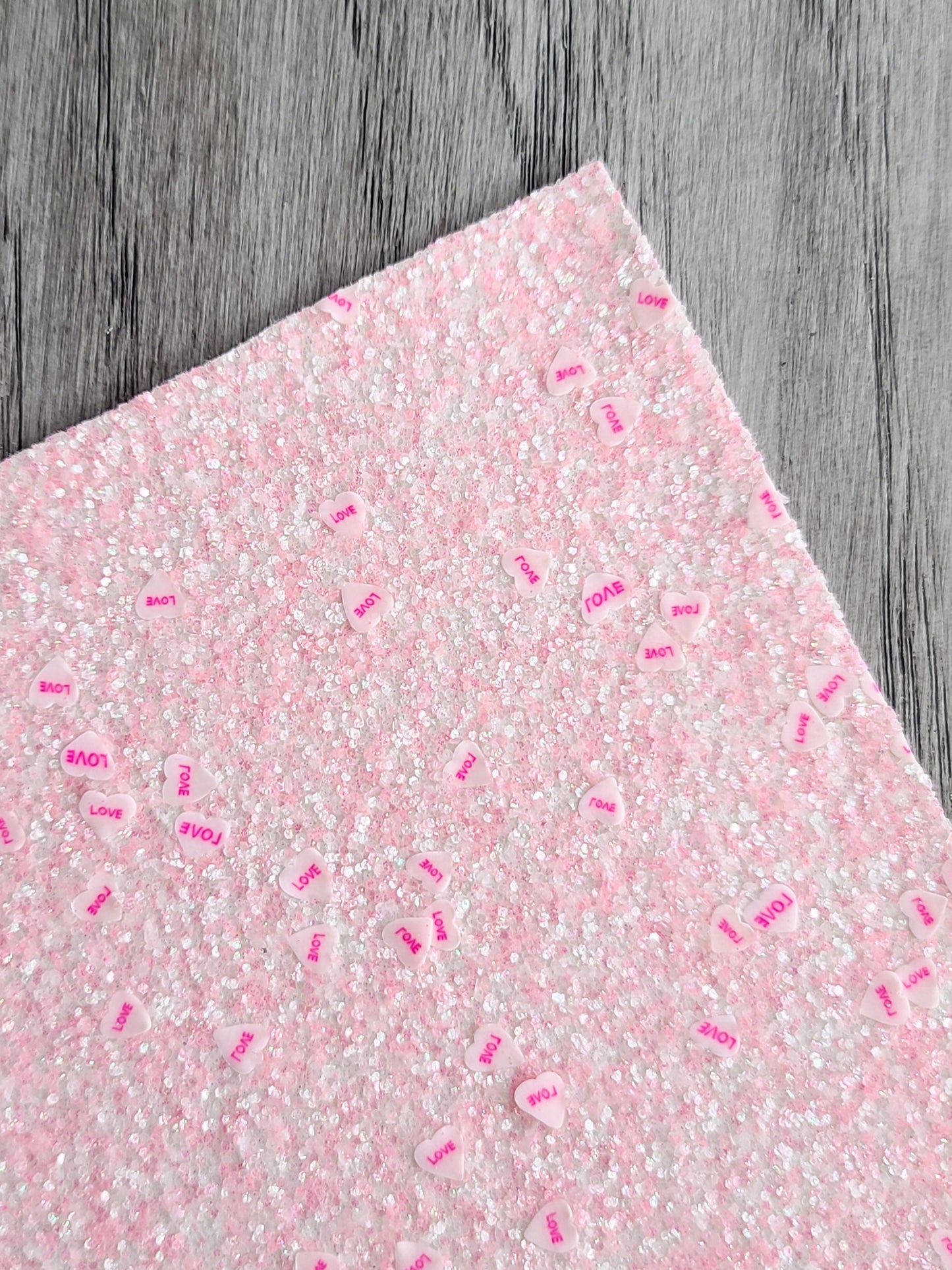 Love Collection Chunky glitter sheets