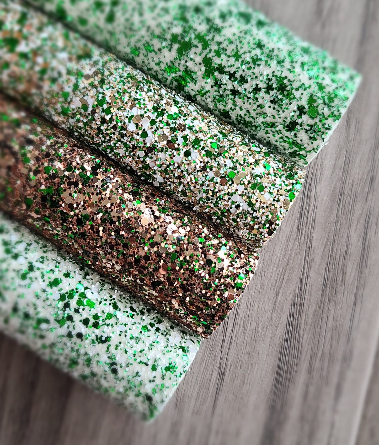 Green Collection Chunky glitter sheets