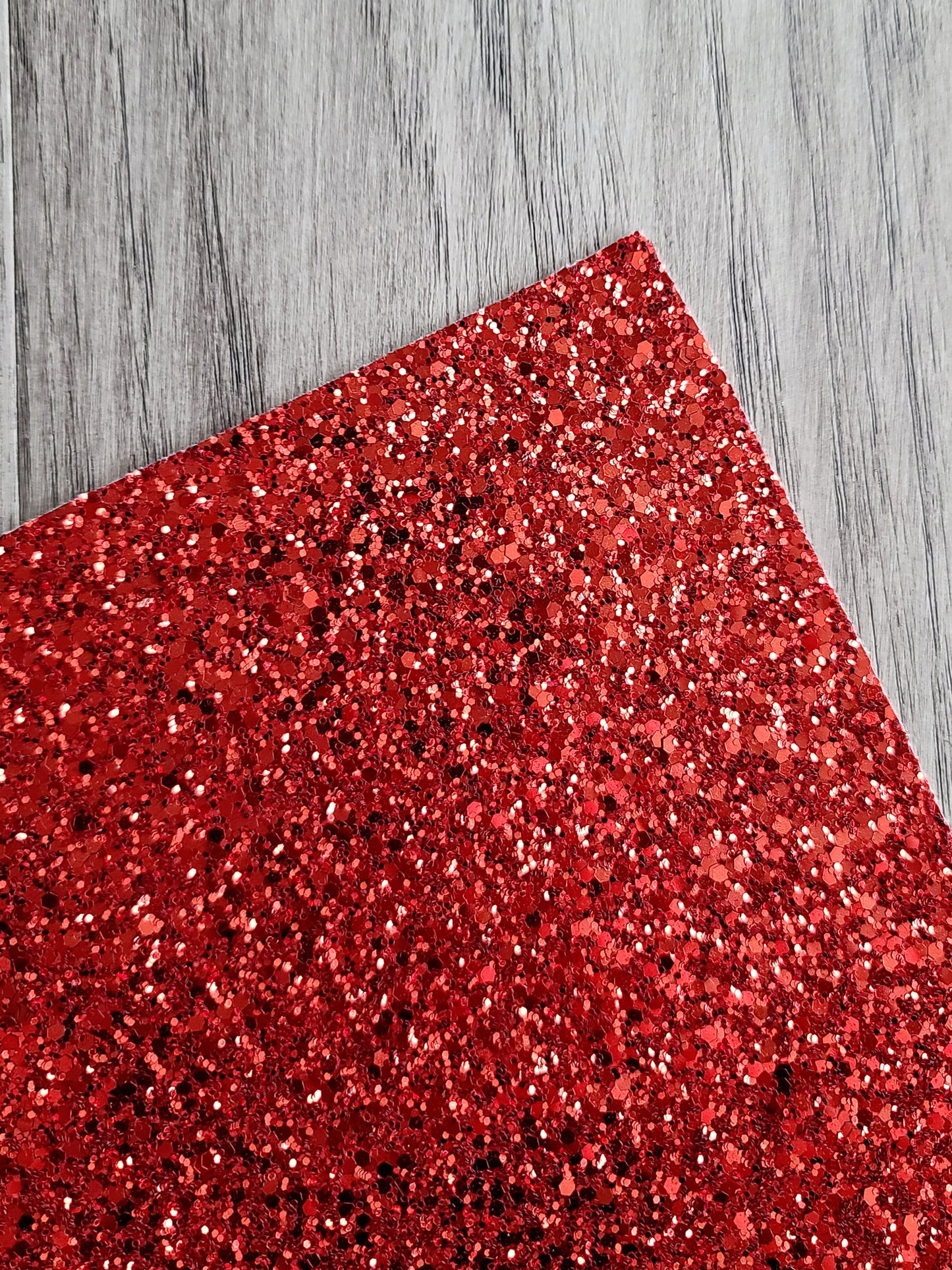 Red and Green Chunky glitter sheets