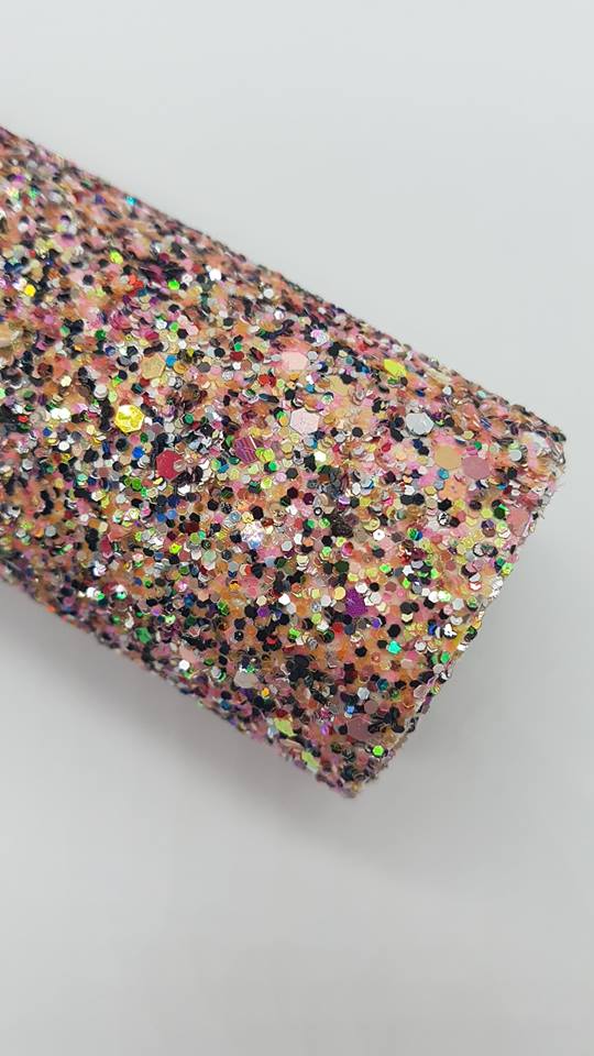 Glitter Mix Chunky Fabric Sheet