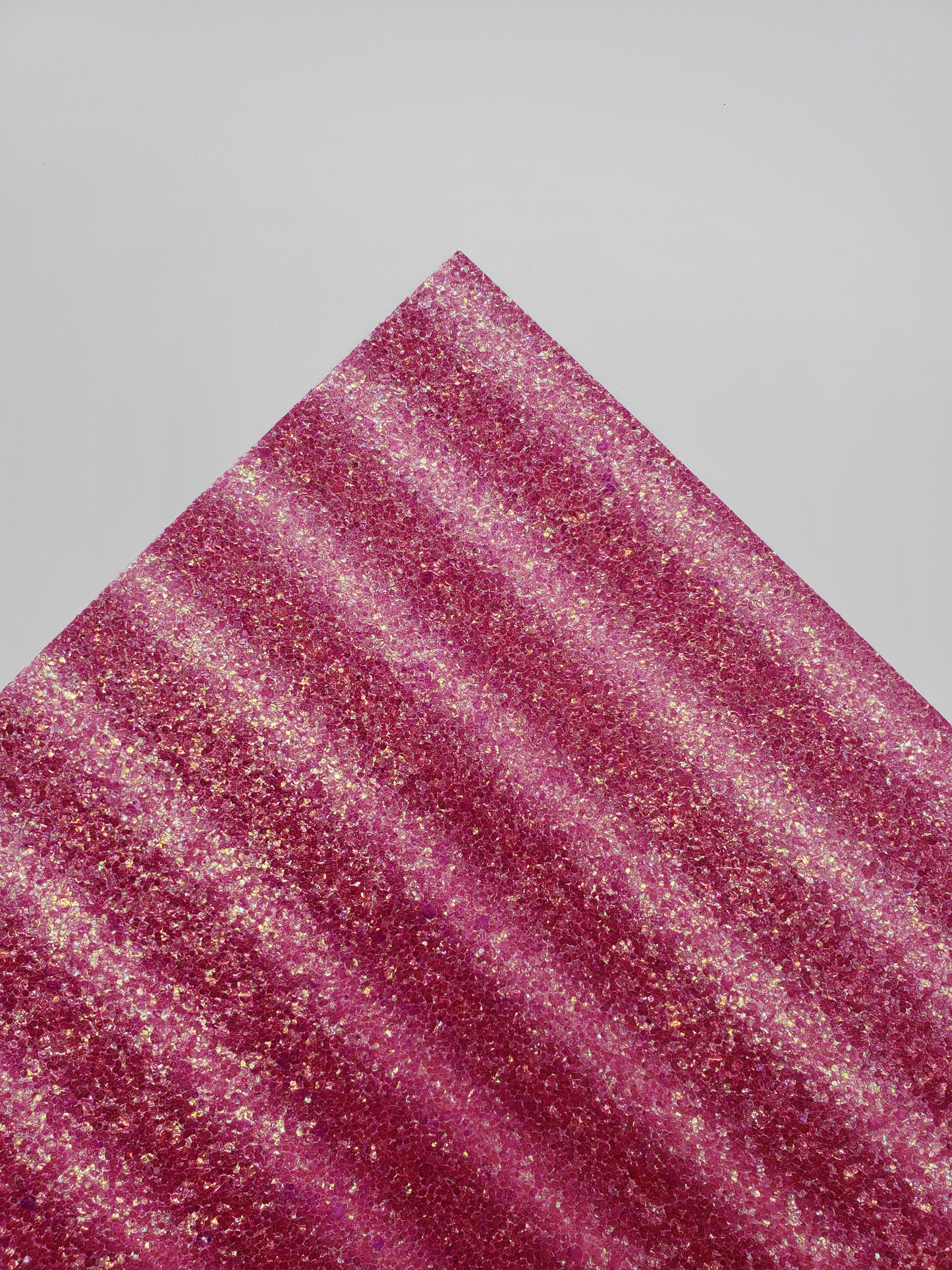 Chunky Glitter Striped Fabric Sheet