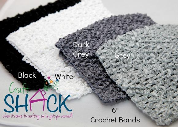 6" Crochet Bands