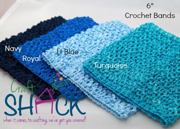6" Crochet Bands