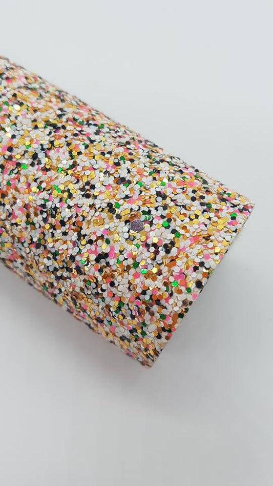 Chunky Glitter Mixed Fabric Sheets