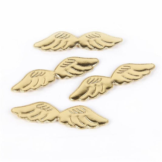 Gold Metallic Angel Wings